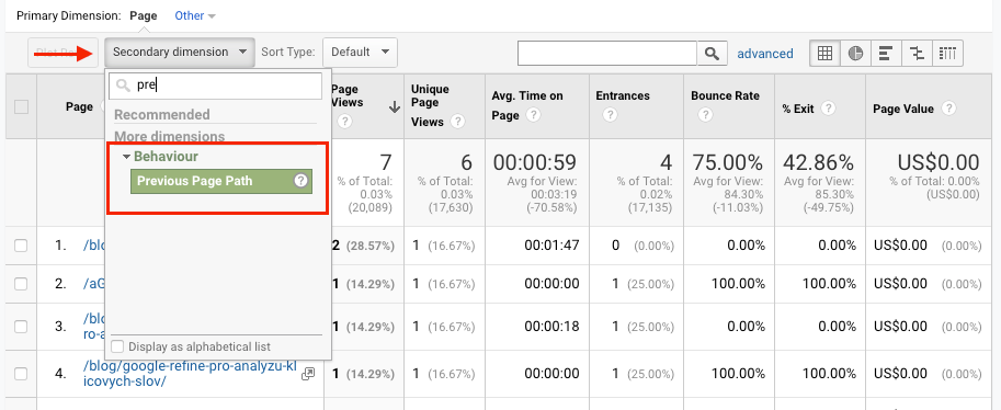 What Is A Secondary Dimension In Google Analytics